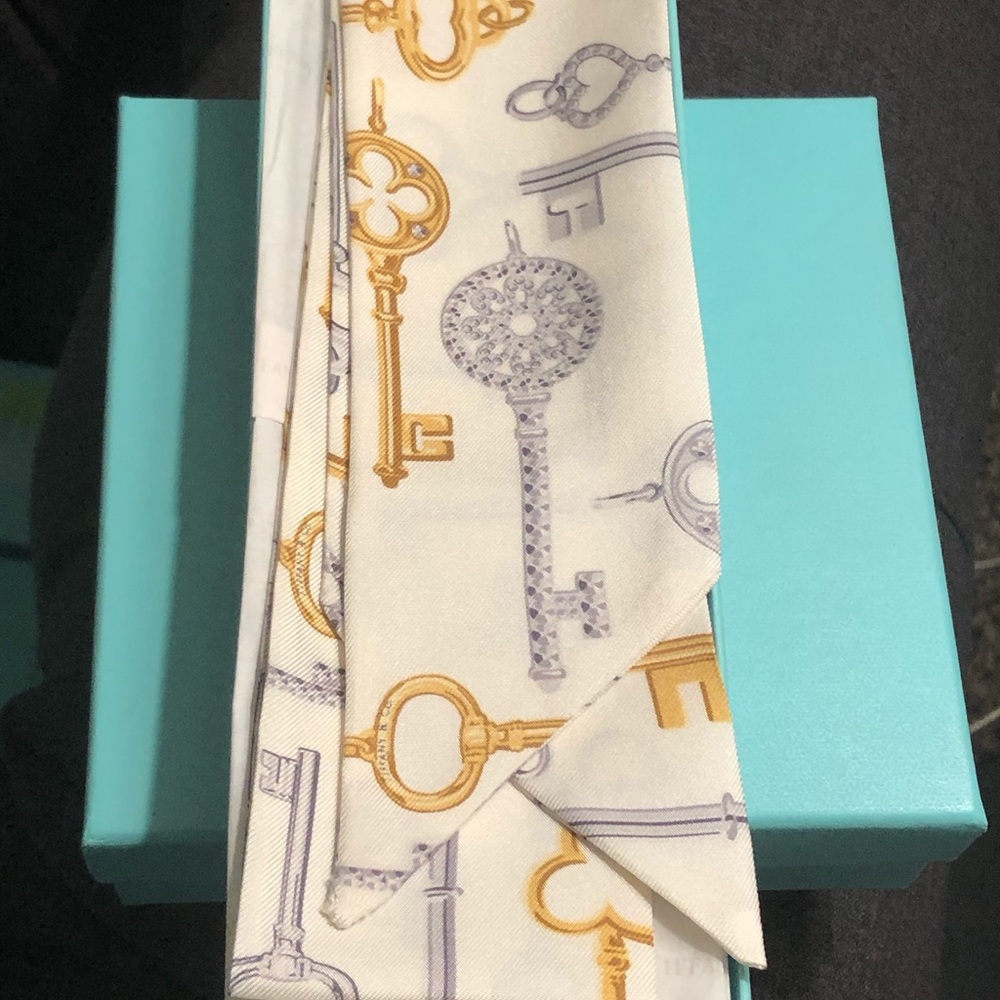 NWOT gorgeous authentic Tiffany & Co scarf